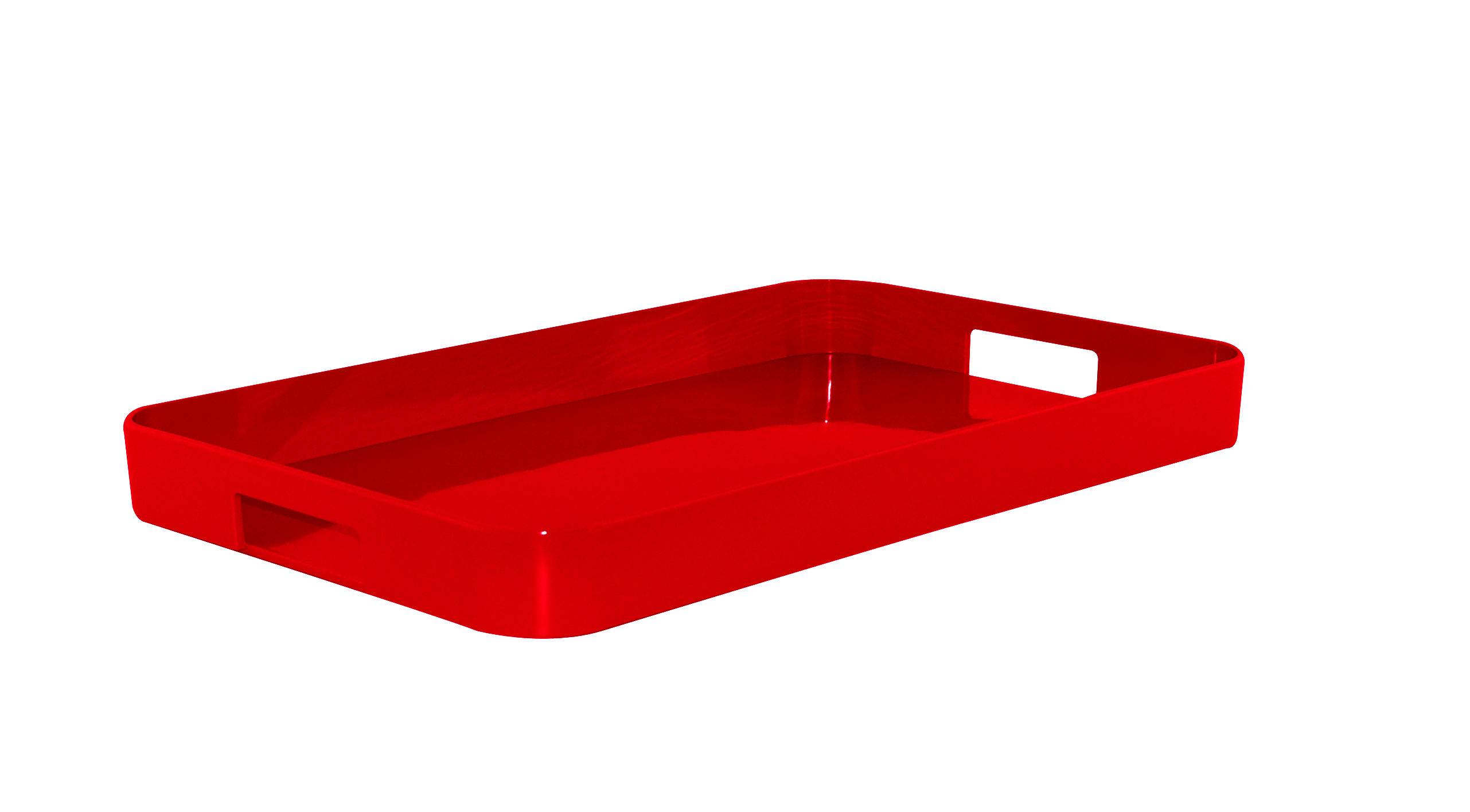 Zak Designs 0078-0024 red tray 33 cm x 26 cm